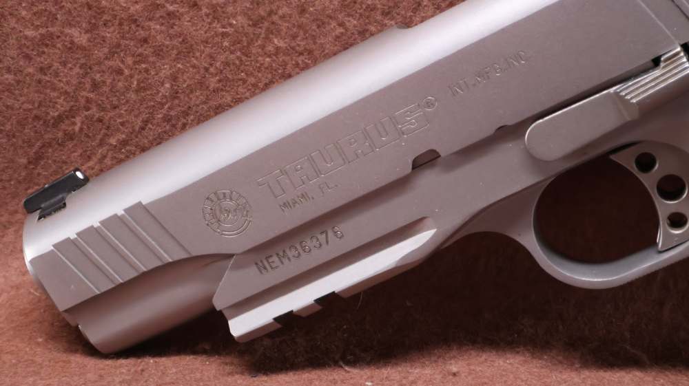 Taurus PT 1911 AR 45 ACP Semi 5" BRL 2x 8 Rd Safeties EXC Bore-img-15