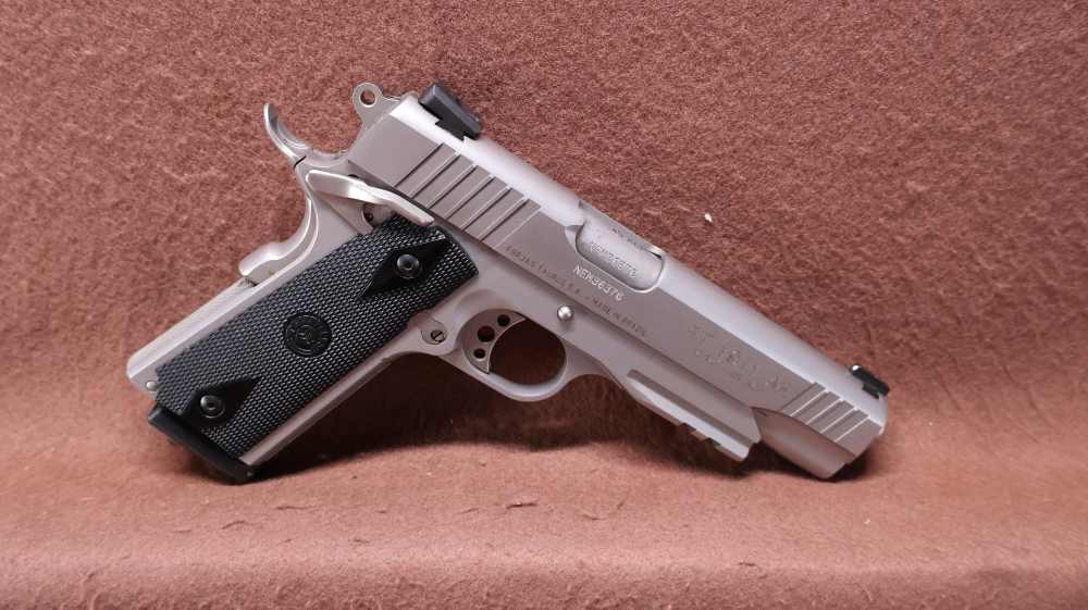 Taurus PT 1911 AR 45 ACP Semi 5" BRL 2x 8 Rd Safeties EXC Bore-img-1