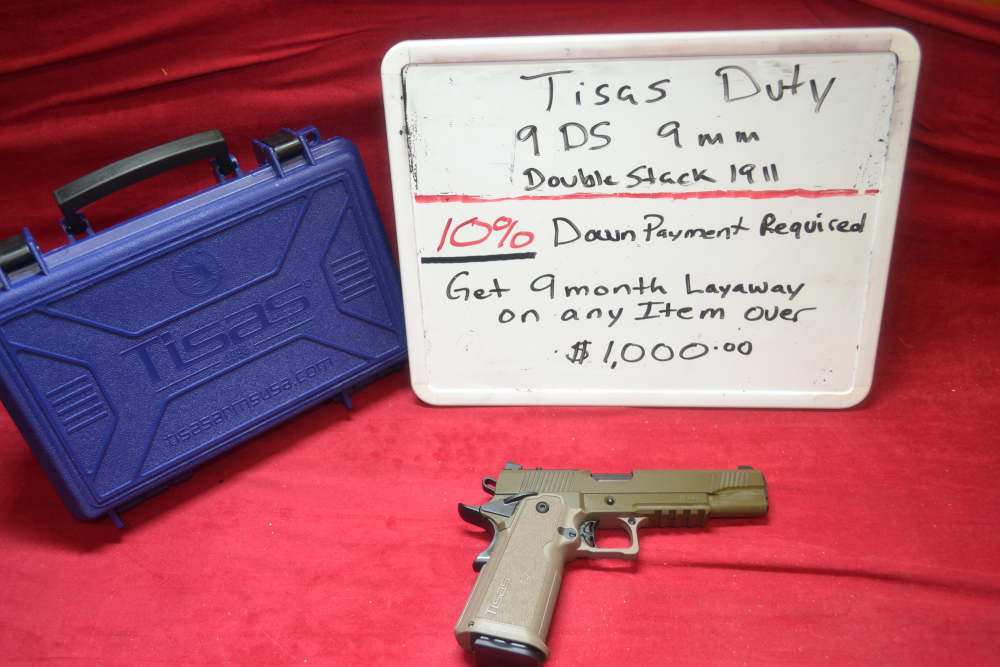Tisas 1911 Duty 9DS 9mm 5"Barrel, Layaway Available.-img-0