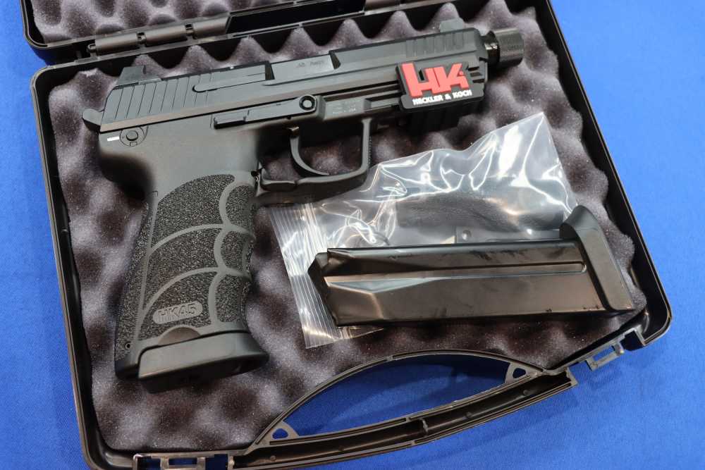 Heckler & Koch H&K HK45 Tactical Pistol 45ACP 5.2" THREAED HK 45 TB V1 New -img-35