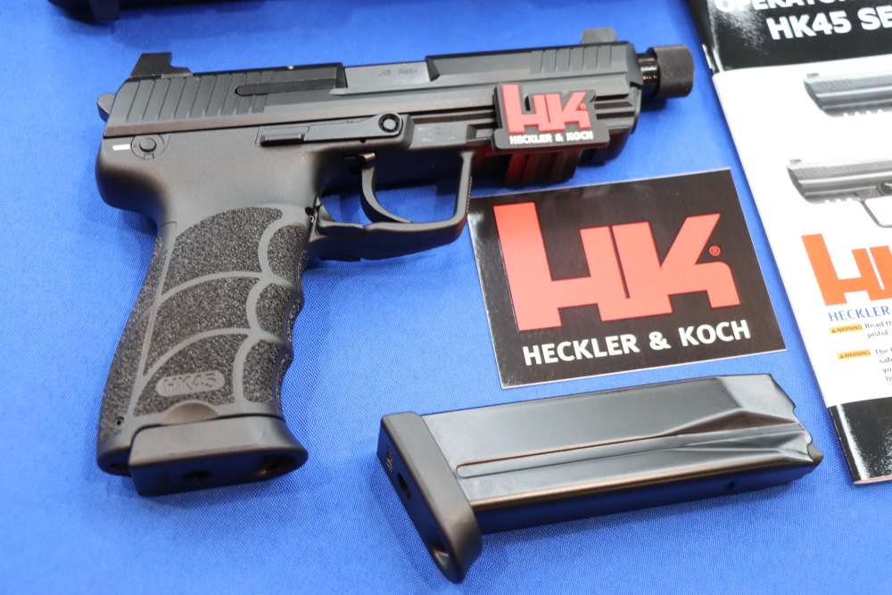 Heckler & Koch H&K HK45 Tactical Pistol 45ACP 5.2" THREAED HK 45 TB V1 New -img-1