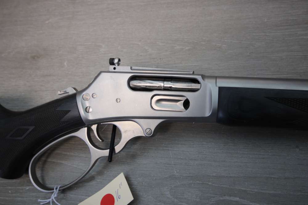 Marlin Model 1895 Trapper in 45-70 Govt with 16" Threaded Barrel - Stainles-img-2