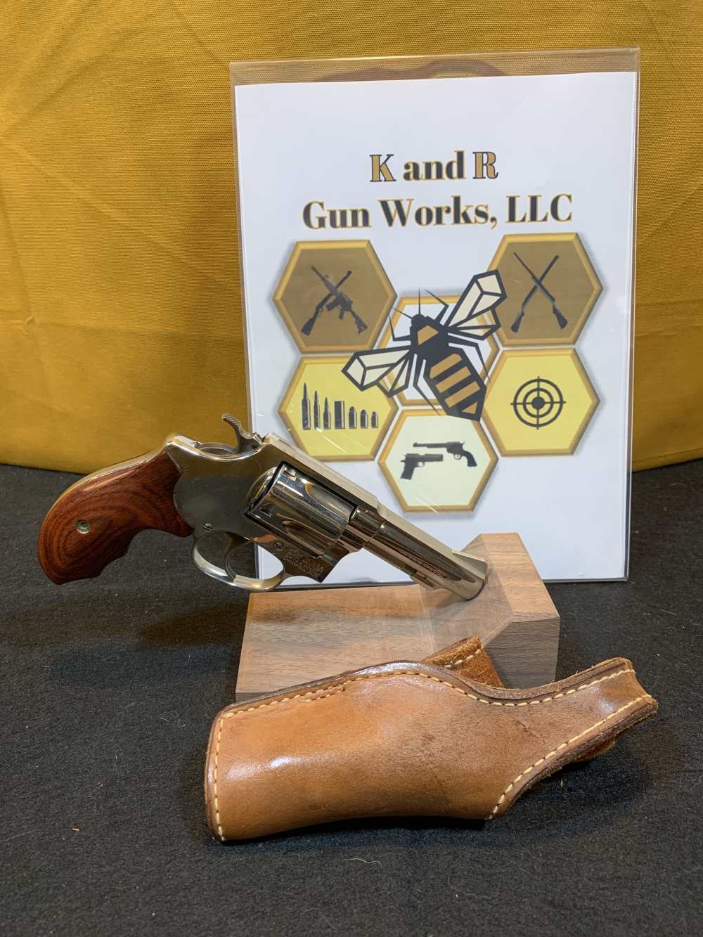 Smith & Wesson, Model 36 "Chief's Special", Revolver, 3" Barrel, Rosewood-img-0