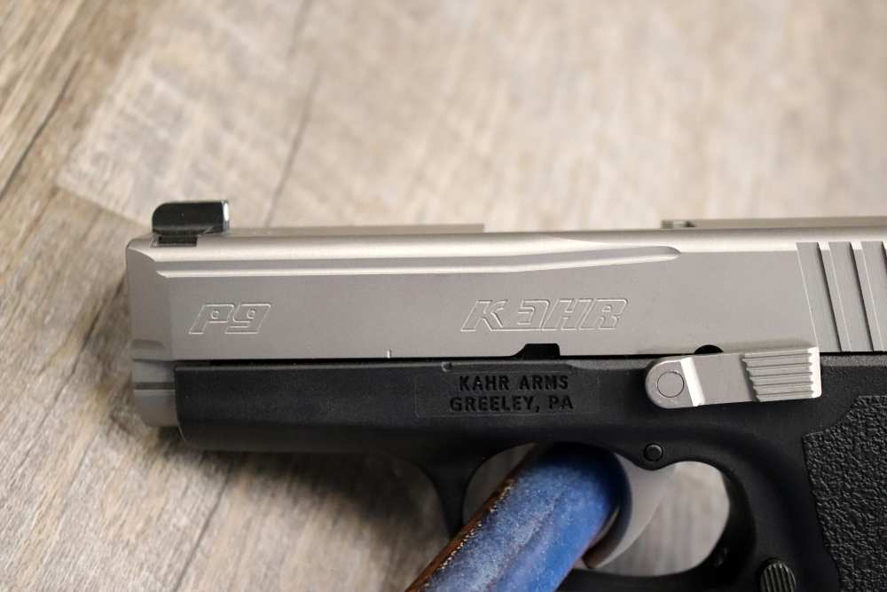 Kahr p9 9mm pistol -img-2