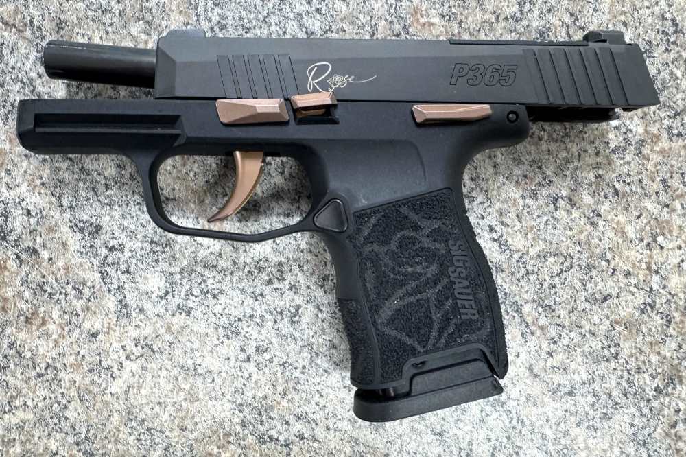 Sig Sauer P365 Rose .380 ACP  2 Mags + Vaultek Safe-img-13