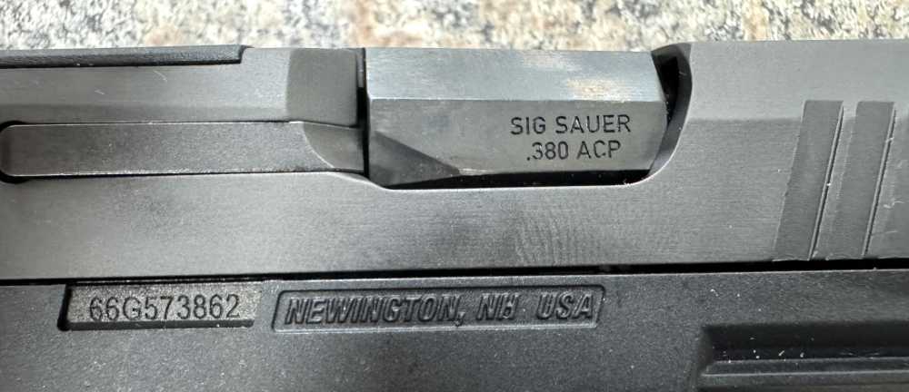 Sig Sauer P365 Rose .380 ACP  2 Mags + Vaultek Safe-img-6