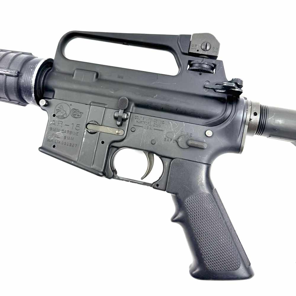 LE Trade In Colt AR-15 AR15 Carbine - Restricted Marked Lower - 9mm Marked-img-1