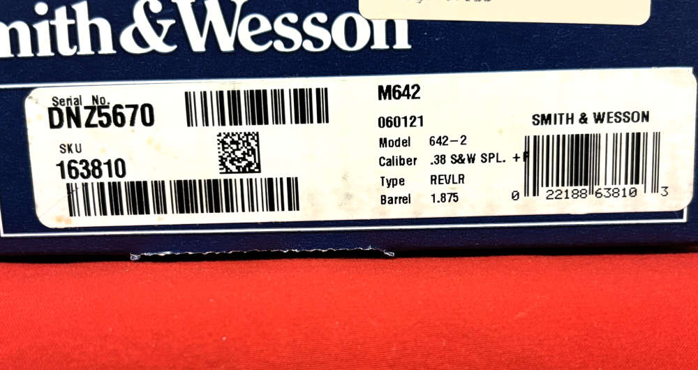 Factory New S&W Model 642 Airweight 38 Special Revolver No Reserve!-img-6