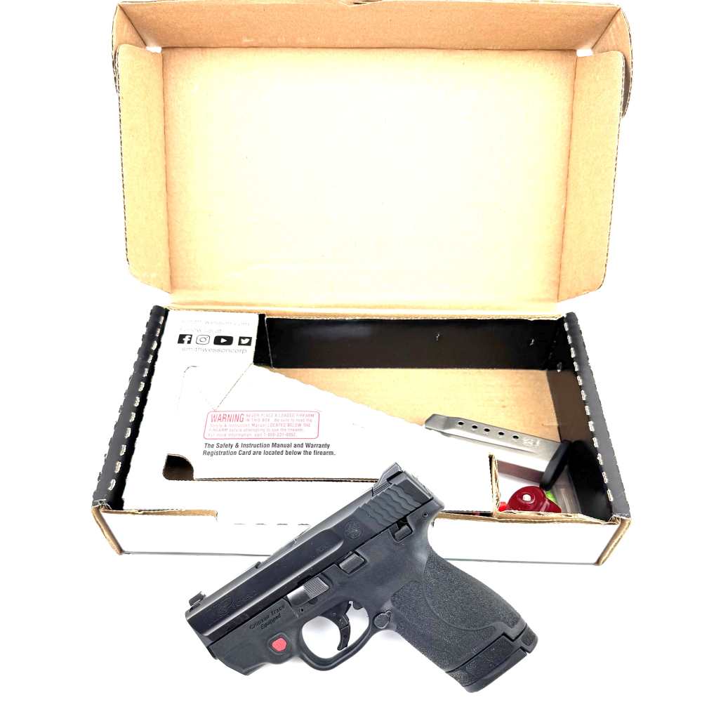 Used Smith & Wesson S&W M&P9 Shield 2.0 - 9mm - Crimson Trace Laser-img-0