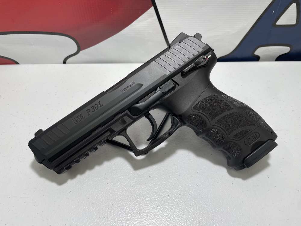 HK P30LS V3 9mm Long Slide DA/SA w/ Ambidextrous Safety – Good Condition -img-1