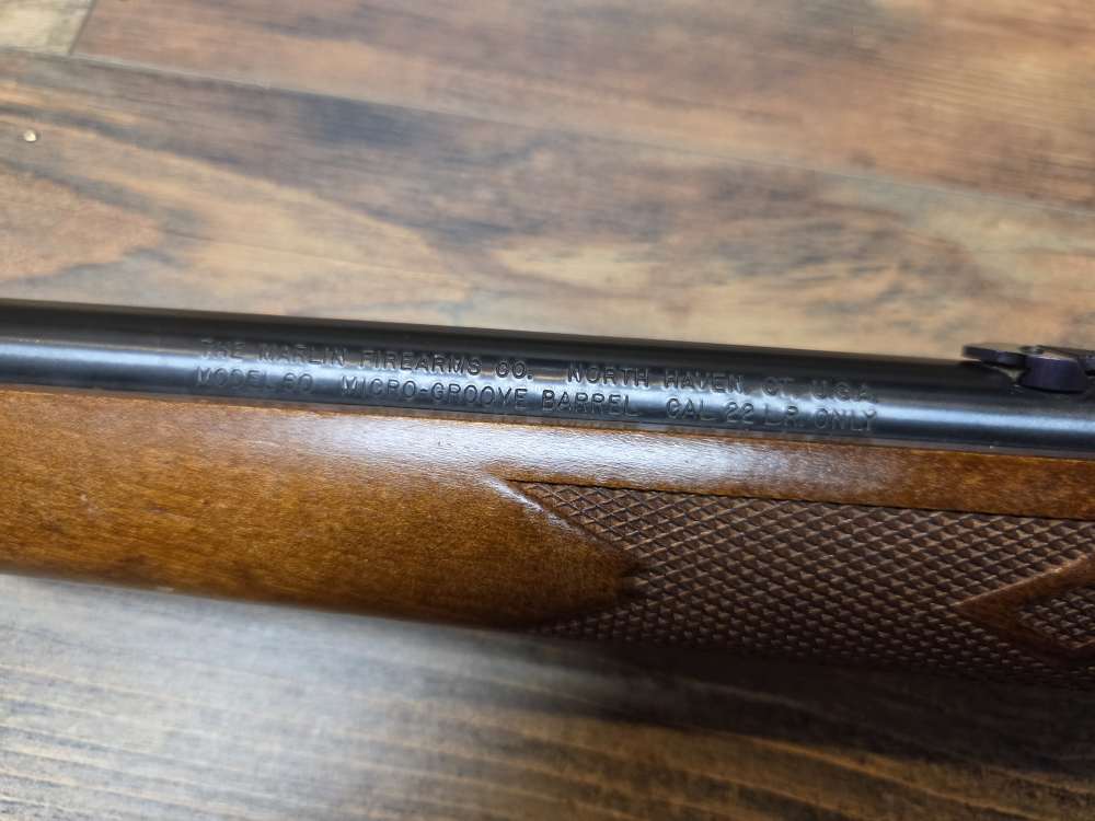 Excellent Marlin Model 60 Tube Feed 22 LR Semi- Auto Rifle 22" -img-11
