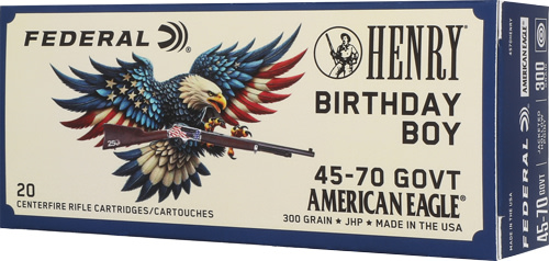 Federal Cartridge Henry 250th Anniversary Rifle Ammunition .45-70 Govt 300g-img-1