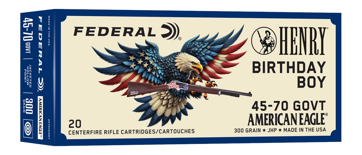 Federal Cartridge Henry 250th Anniversary Rifle Ammunition .45-70 Govt 300g-img-0