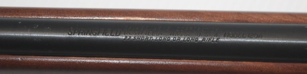 Springfield by Savage Arms Model 120A Single Shot Bolt Action .22LR Rifle-img-34