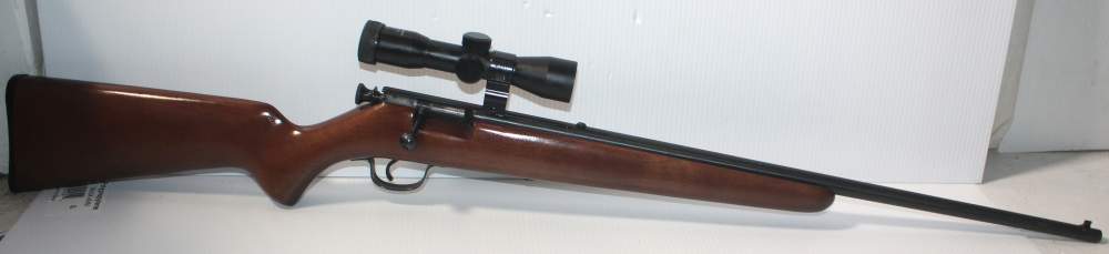 Springfield by Savage Arms Model 120A Single Shot Bolt Action .22LR Rifle-img-0