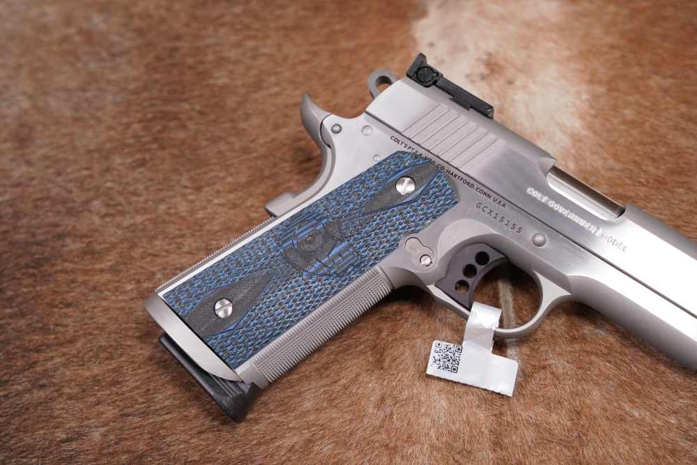 Colt Gold Cup Trophy O5070XE Stainless .45 ACP 1911 Semi-Auto Pistol NO CA-img-9