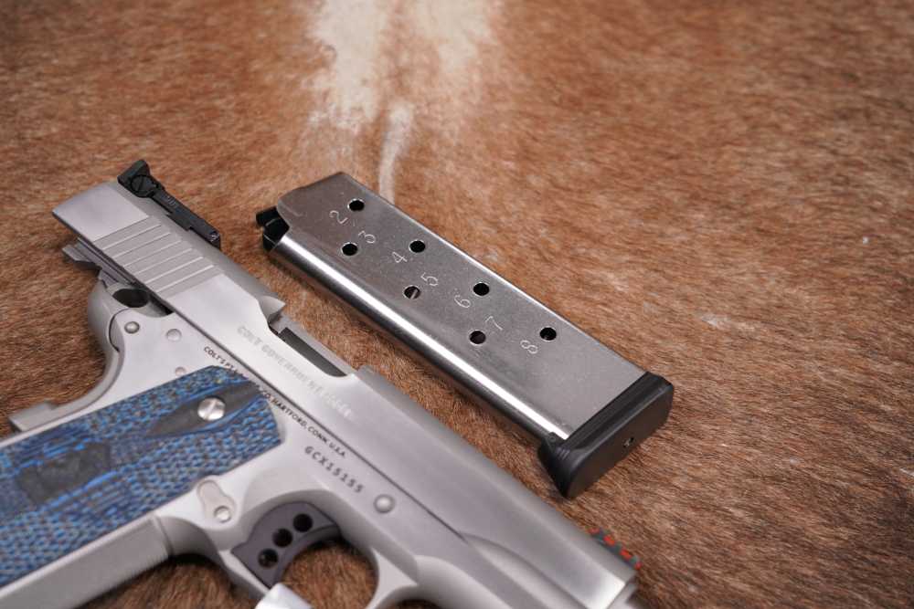 Colt Gold Cup Trophy O5070XE Stainless .45 ACP 1911 Semi-Auto Pistol NO CA-img-14