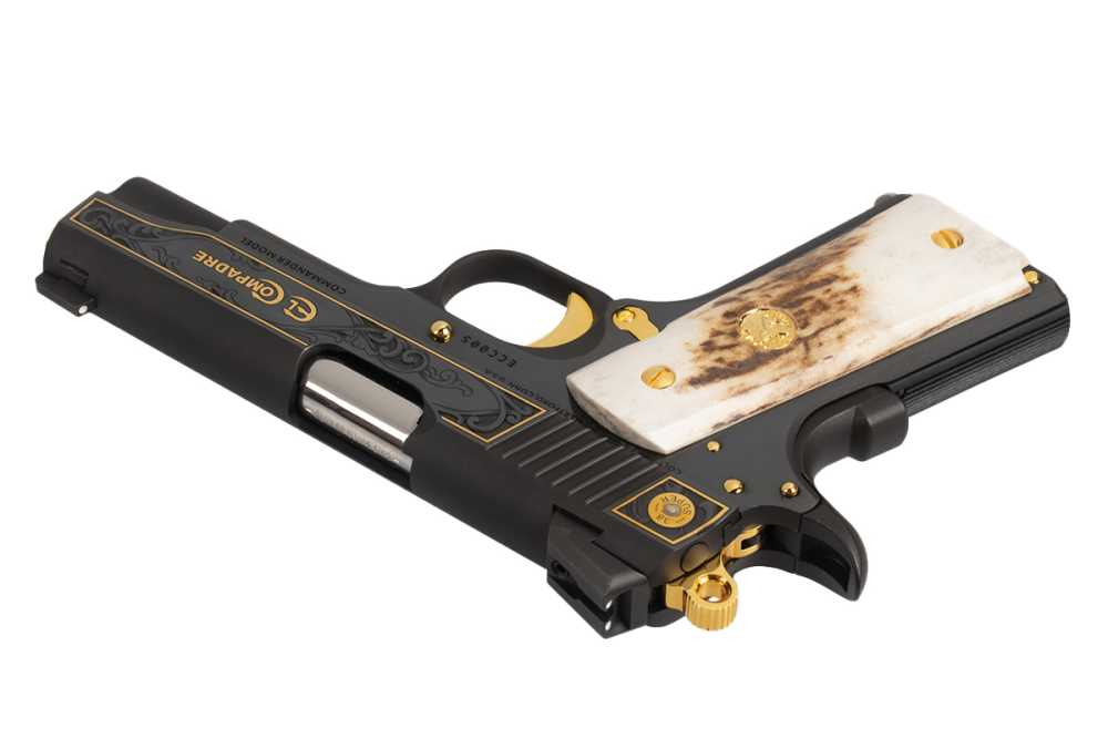 Colt 1911 Combat Commander 4.25" 38 Super SERIAL #5 EL COMPADRE Stag NIB-img-5