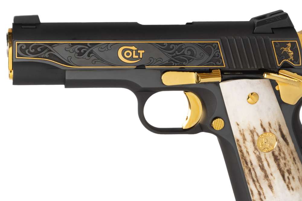 Colt 1911 Combat Commander 4.25" 38 Super SERIAL #5 EL COMPADRE Stag NIB-img-7