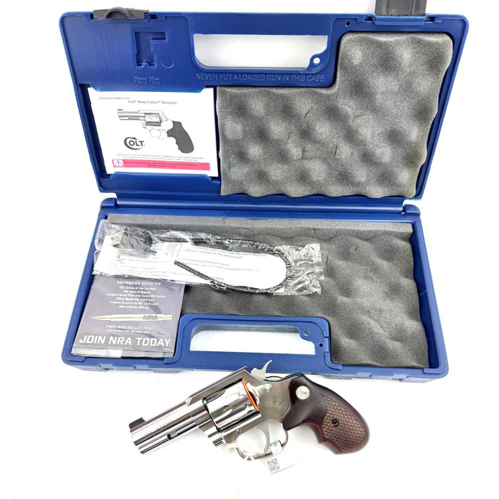 New In Box Colt King Cobra Revolver - TALO Edition - .357 mag - 3" Barrel-img-1