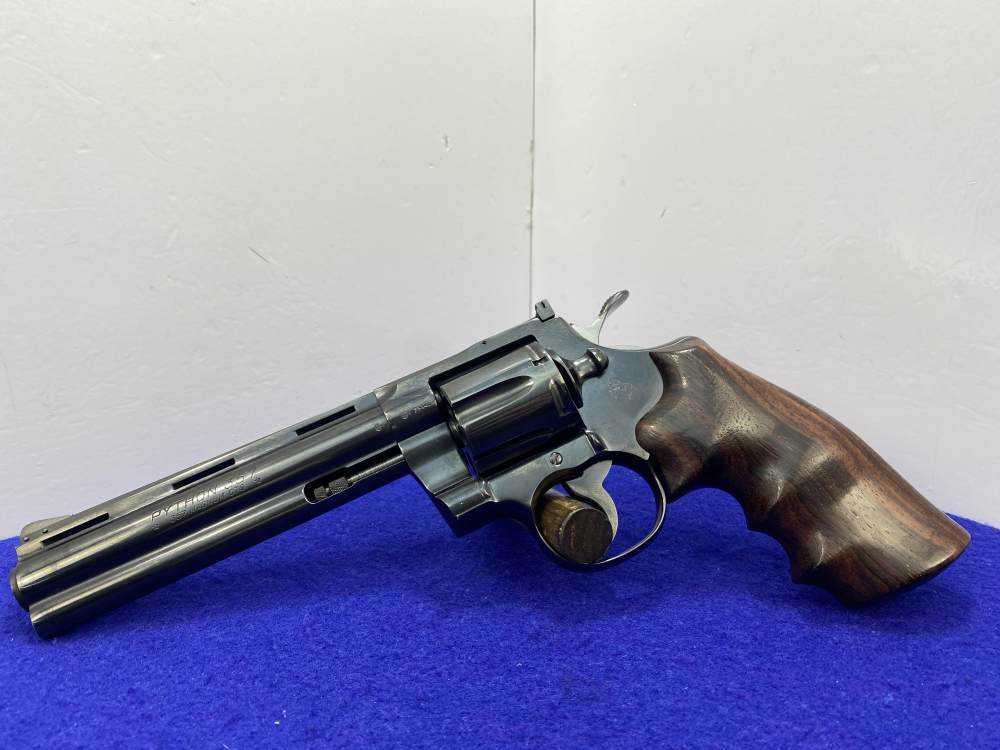 Colt Python .357 Mag Blued 6" *MUST-HAVE INVESTMENT-GRADE PYTHON*-img-42