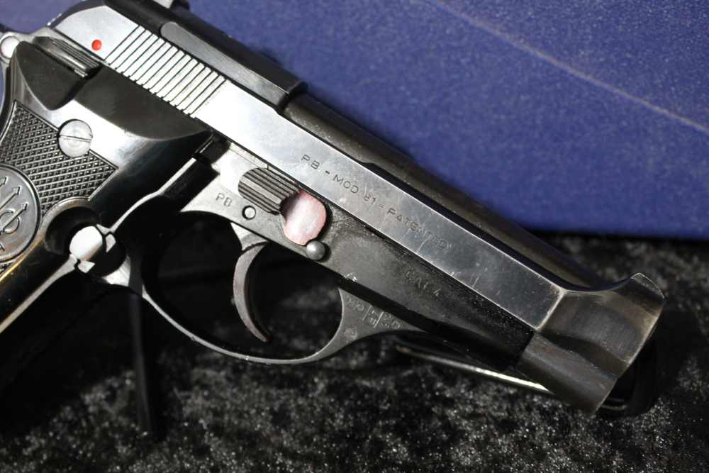 BERETTA MODEL 81 .32 ACP 7.65 BROWNING WITH HARDCASE-img-3
