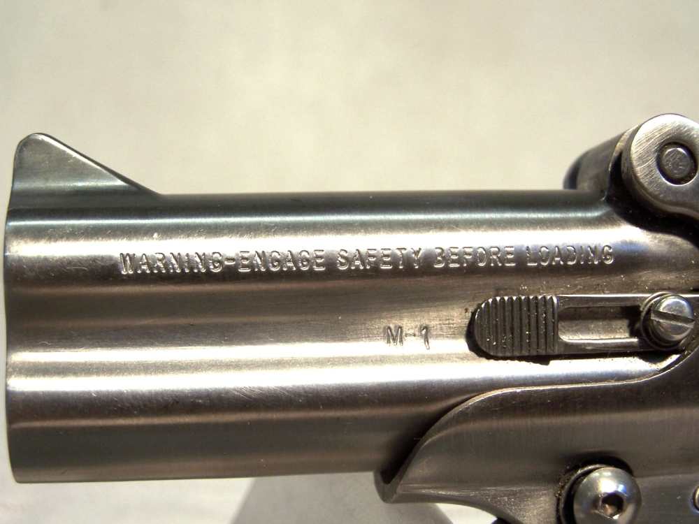 American Derringer Model M1, 45 Colt or 410 Shells, Excellent Condition-img-7