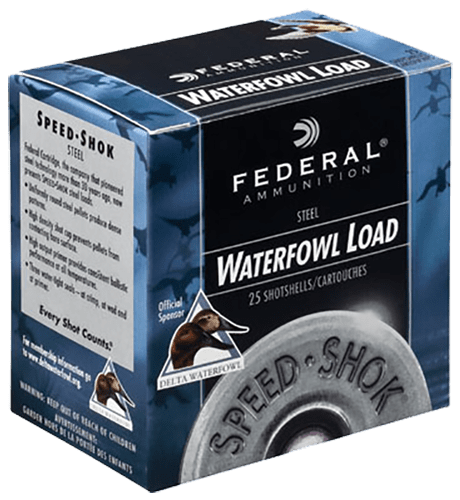Federal WF107BB Speed-Shok 10 Gauge 3.50in 1 1/2oz BBShot 25 Per Box/10 Cas-img-0