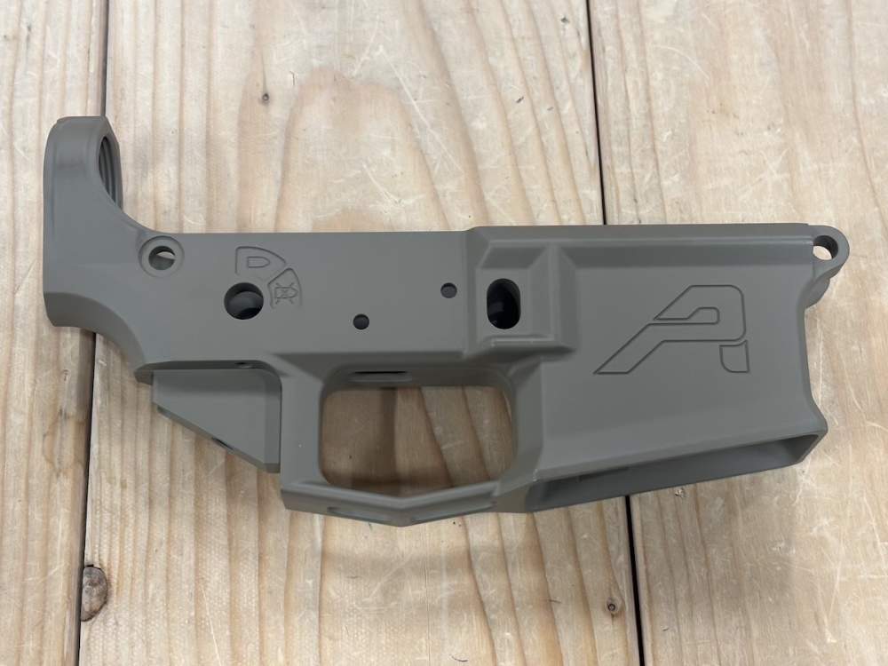 Aero Precision API M4E1 FDE Cerakoted stripped lower receiver-img-1