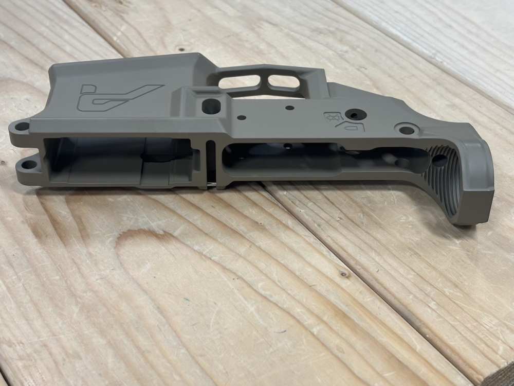 Aero Precision API M4E1 FDE Cerakoted stripped lower receiver-img-2