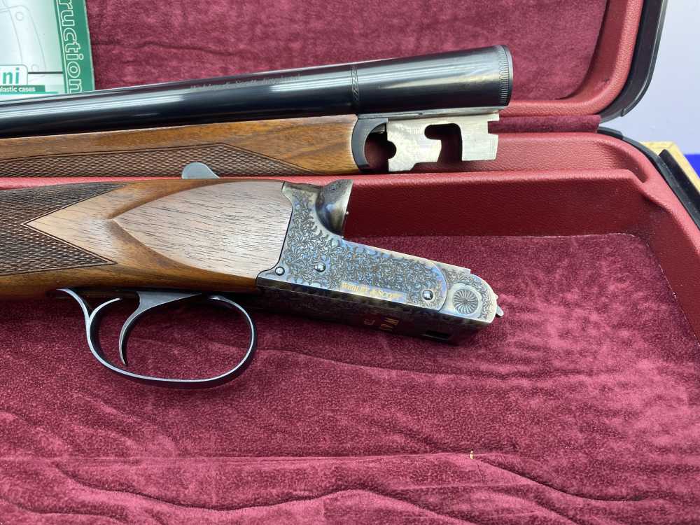 LIKE NEW Webley & Scott 720 20ga Case Colored / Blued *PREMIUM BOXLOCK SXS*-img-19