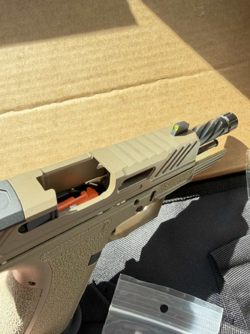 Shadow Systems XR920 Elite 9mm Luger Pistol 5 Flat Dark Earth/Black SS3022-img-2