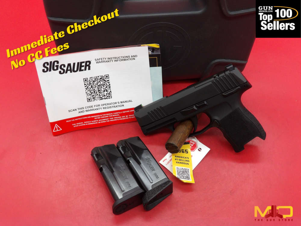 Factory New Sig Sauer P365 9mm 2 Mags Penny Start!-img-0