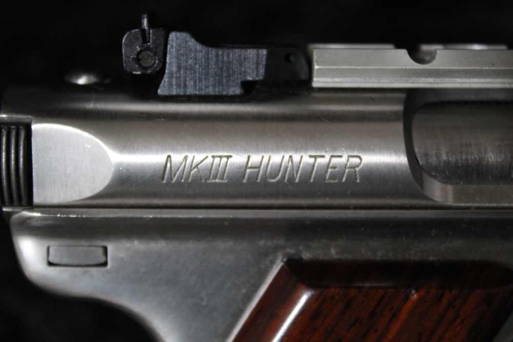 RUGER MARK III HUNTER .22 LR WITH SCOPE AND CASE-img-1