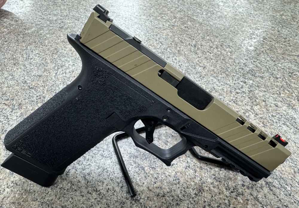 Polymer80 PFS9 Custom 9mm Luger Semi-Auto Pistol – FDE Ported Slide – 18+1 -img-1