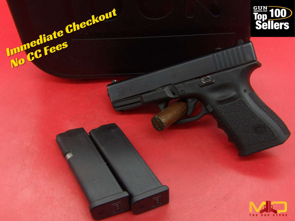 Glock G23 Gen3 40 S&W Great Condition 2 Mags Penny Start!-img-0