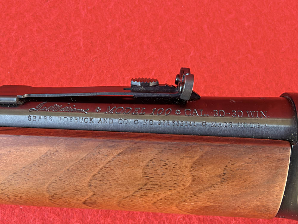 Sears Ted Williams Model 100 Winchester 94 30-30 WIN Lever Action Rifle-img-15