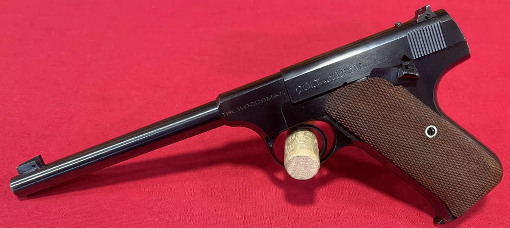 Colt Woodsman 1st Series .22LR  W/ Original Box! Excellent! Rare!-img-5