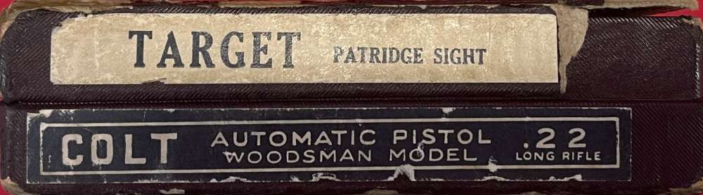 Colt Woodsman 1st Series .22LR  W/ Original Box! Excellent! Rare!-img-1