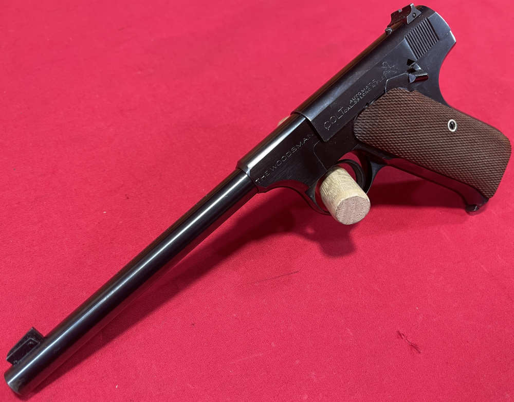 Colt Woodsman 1st Series .22LR  W/ Original Box! Excellent! Rare!-img-7