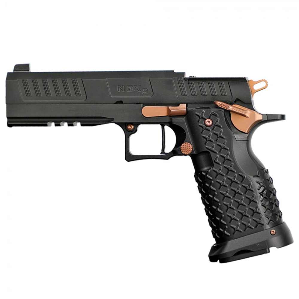 Jacob Grey Nox9 Limited - 5" Barrel (9mm) - Optics Ready - Black/Copper-img-0