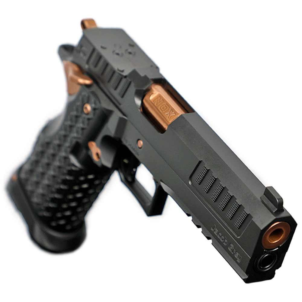 Jacob Grey Nox9 Limited - 5" Barrel (9mm) - Optics Ready - Black/Copper-img-2