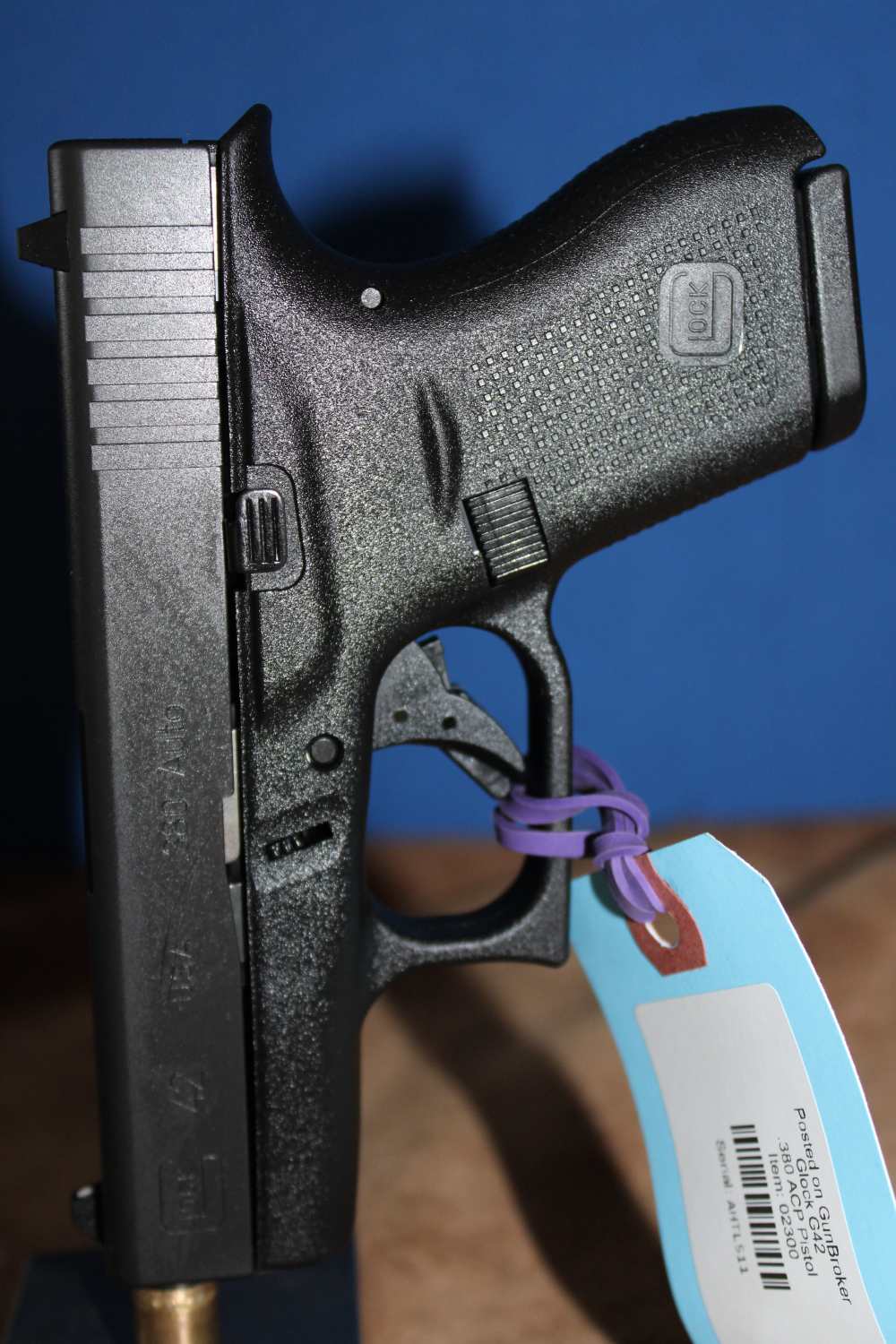 Glock G42 .380 ACP Semi-Automatic Pistol (02300)-img-1