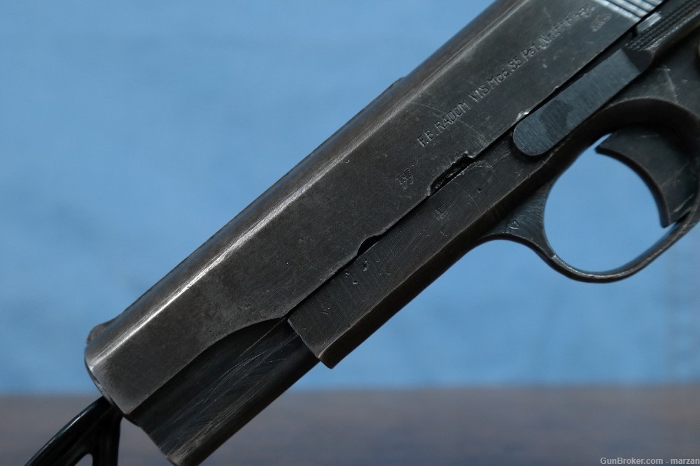 WWII German capture FB Radom Mod.35 9MM SA Semi-Automatic  (02012)-img-16
