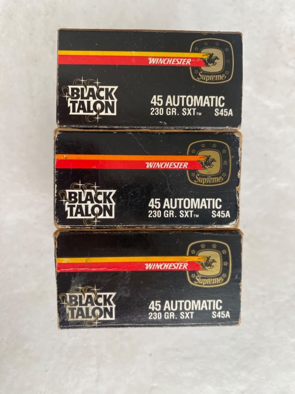 Winchester Black Talon 45 ACP - 60 Rounds SXT Rare-img-2