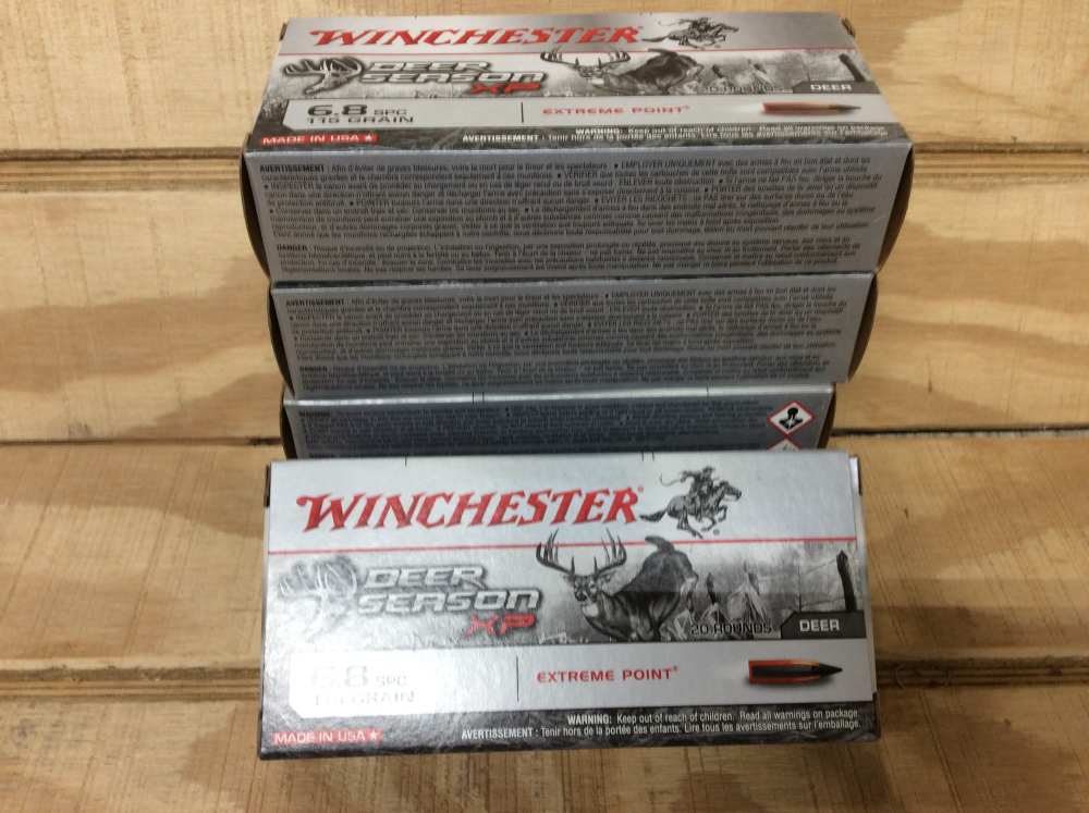 Winchester Deer Season XP 6.8 SPC 115 Grain – Hunting Ammunition-img-0