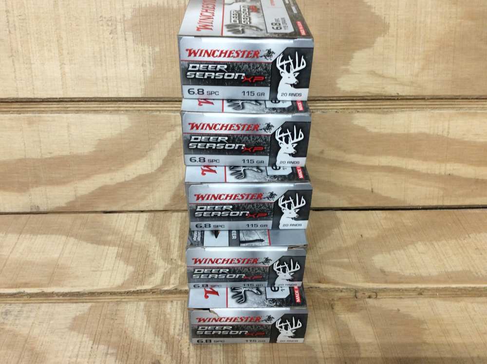 Winchester Deer Season XP 6.8 SPC 115 Grain – Hunting Ammunition-img-1