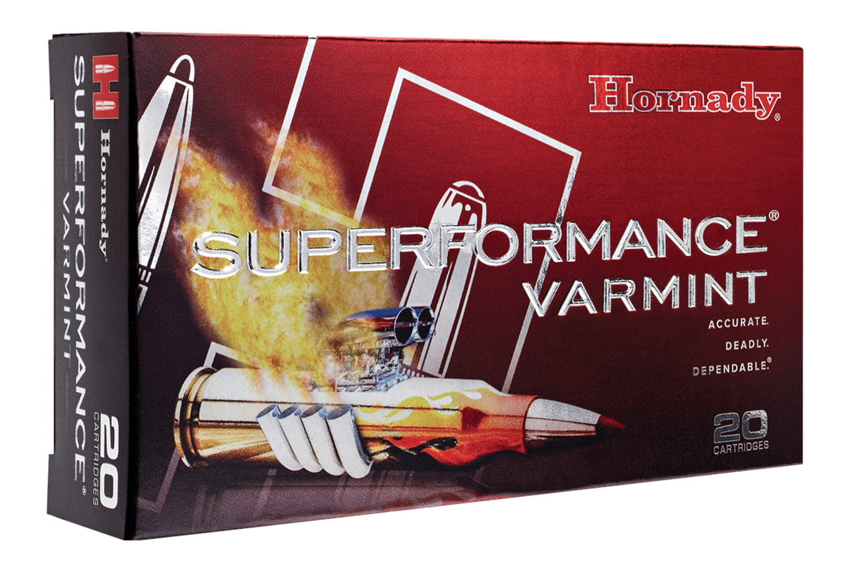Hornady 83204 Superformance Varmint 204 Ruger 32gr V Max 20 Per Box/10 Case-img-0