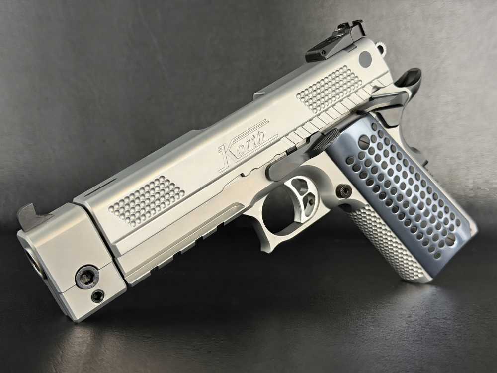 Ultra Rare! Korth PRS 5" 45 ACP Roller Delayed Blowback NIB...Unicorn-img-0
