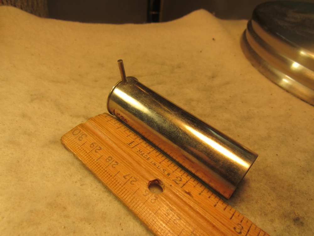 PINFIRE FABRIQUE 12 GA GEVELOT PARIS NICKEL CASE NR-img-0